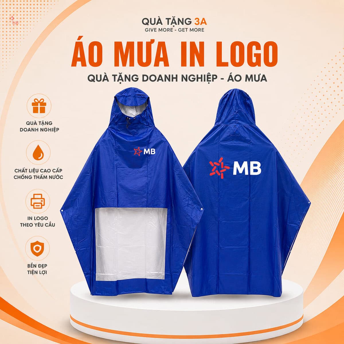 Áo mưa cánh dơi in logo – Mẫu 03 1 ao-mua-canh-doi-in-logo-03-quatang3a-1
