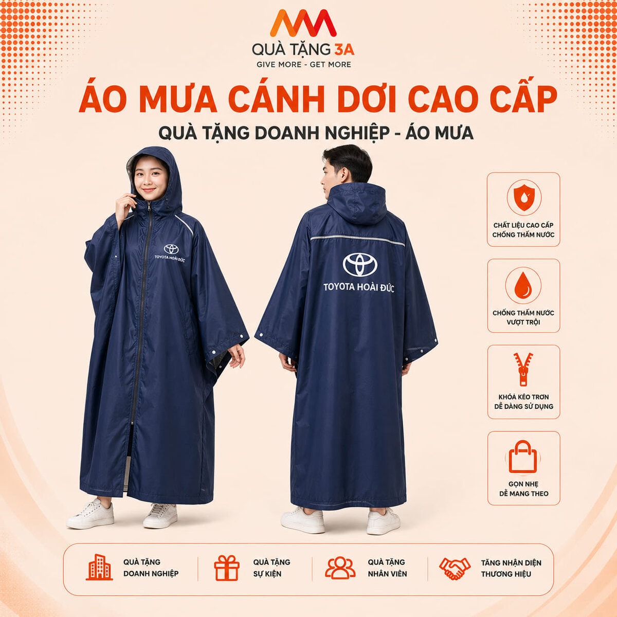 Áo mưa cánh dơi in logo – Mẫu 04 2 ao-mua-canh-doi-in-logo-04-quatang3a-3