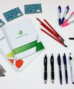 Quà tặng doanh nghiệp Bút nhựa in logo mẫu 1