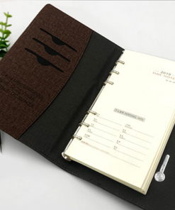 Quà tặng doanh nghiệp Sổ sạc đa năng in logo mẫu 2