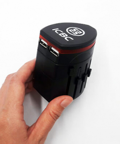 Quà tặng doanh nghiệp Adapter Travel in logo mẫu 1