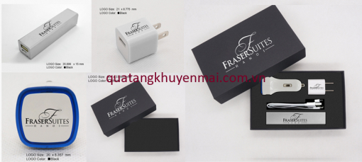 Gift set pin sạc - Frazer Suites Hanoi