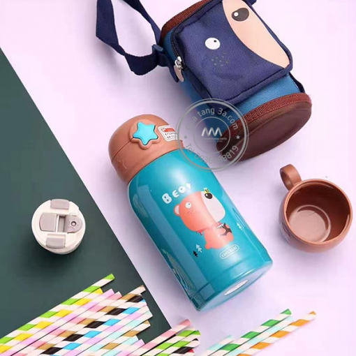 Quà tặng doanh nghiệp Bình giữ nhiệt in logo mẫu 4 - Hình ảnh 3