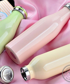 Bình giữ nhiệt vỏ nhựa hình chai sữa xinh xắn