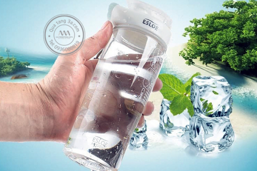 Quà tặng doanh nghiệp Bình nước in logo mẫu 2 - Hình ảnh 2