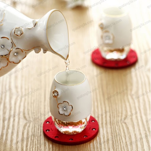 Quà tặng doanh nghiệp bộ bình cốc cao cấp mẫu 6 - Hình ảnh 3