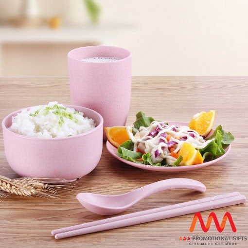 Quà tặng doanh nghiệp Bộ dụng cụ ăn in logo mẫu 1 - Hình ảnh 2