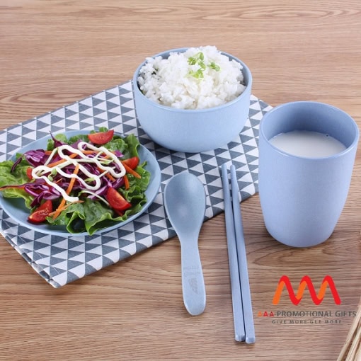 Quà tặng doanh nghiệp Bộ dụng cụ ăn in logo mẫu 1 - Hình ảnh 3