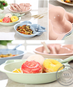 Bộ dụng cụ ăn cho trẻ em mèo Kitty Levant - Thân thiện với môi trường