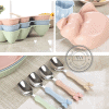 Bộ dụng cụ ăn cho trẻ em mèo Kitty Levant - Thân thiện với môi trường 5 bo dung cu an tre em than thien moi truong 3
