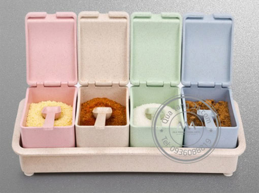 Bộ hộp đựng gia vị Levant - Quà tặng thân thiện môi trường - Hình ảnh 2