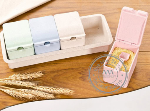 Bộ hộp đựng gia vị Levant - Quà tặng thân thiện môi trường - Hình ảnh 3