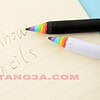 Bút chì tái chế 8 but chi tai che in logo quang cao 2 0