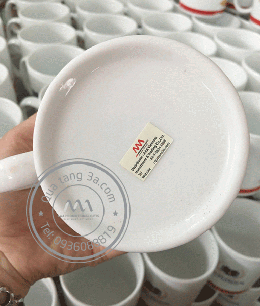 Quà tặng doanh nghiệp Cốc sứ in logo mẫu 2 - Hình ảnh 4