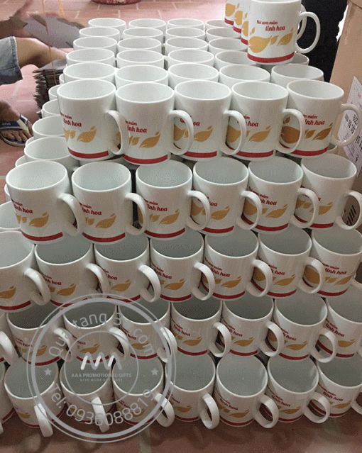Quà tặng doanh nghiệp Cốc sứ in logo mẫu 2 - Hình ảnh 5