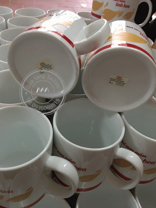 Quà tặng doanh nghiệp Cốc sứ in logo mẫu 2 - Hình ảnh 6