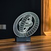 Đèn led 3D 13 den led 3d khac logo cong ty 2 0