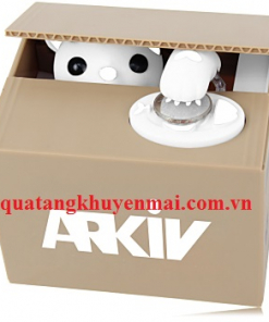 Ống đựng tiền hình chú mèo