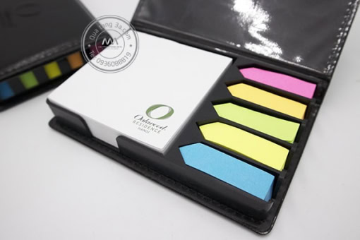 Quà tặng doanh nghiệp Hộp giấy note in logo mẫu 1 - Hình ảnh 4