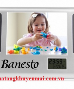 Đồng hồ khung ảnh ống đựng bút 02