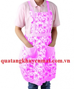 Tạp dề hoa chống bẩn