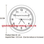 Đồng hồ 12inch