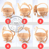 Giỏ gỗ xếp gọn hình động vật 7 picture5 0