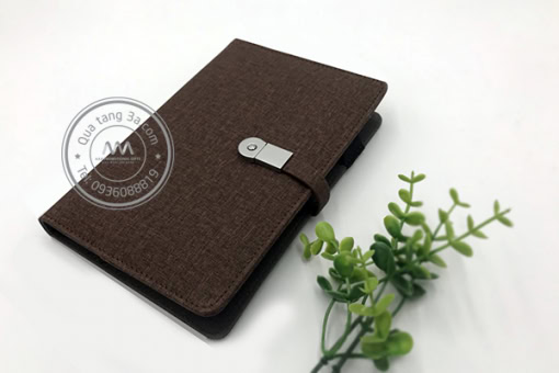 Quà tặng doanh nghiệp Sổ sạc đa năng in logo mẫu 2 - Hình ảnh 2