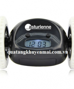 Đồng hồ báo thức có bánh lăn