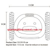 Đồng hồ báo thức có bánh lăn 7 wg8197 vector jpeg 350x350