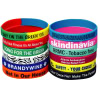 Vòng tay cao su 3 wristbands 20108150220