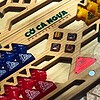 Bộ cờ cá ngựa bàn gấp cao cấp Made in Vietnam - Quà tặng khách hàng 8 ca ngua ban gap