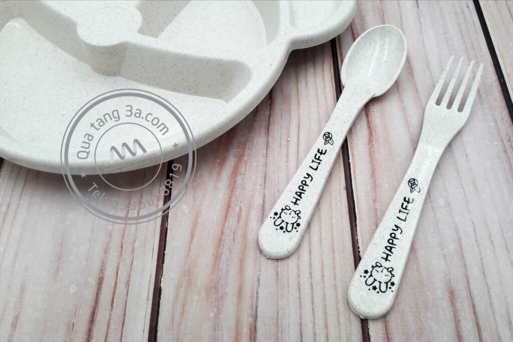 Quà tặng gia dụng Bát ăn dặm lúa mạch cho bé - Ảnh 3