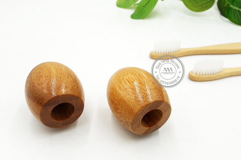 Bàn chải đánh răng tre đế gỗ