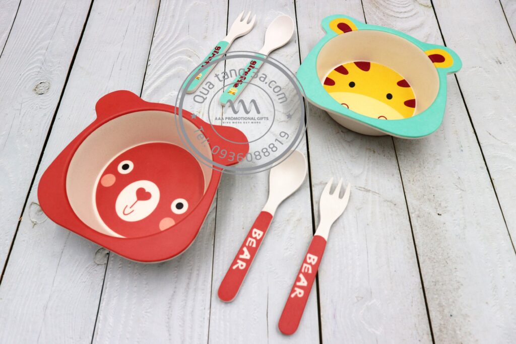 Set ăn dặm bột tre – Quà tặng thân thiện môi trường - Ảnh 4