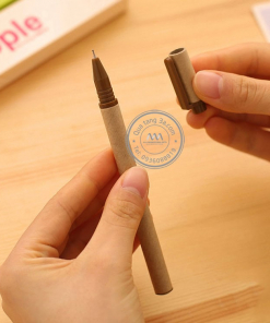 Bút bi giấy tái chế in logo - Quà tặng thân thiện với môi trường