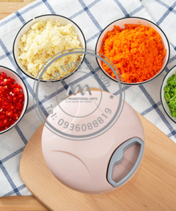 Máy xay kéo cầm tay tiện lợi, dễ vệ sinh