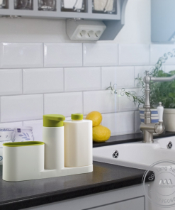 Bộ dụng cụ rửa 3 món - Món quà tặng khuyến mãi thiết thực ngành tiêu dùng