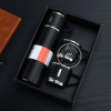 Bình giữ nhiệt có hai cốc đi kèm - Gift set in logo sang trọng 16 set binh giu nhiet kem 2 coc 10