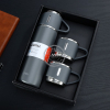 Bình giữ nhiệt có hai cốc đi kèm - Gift set in logo sang trọng 24 set binh giu nhiet kem 2 coc 2
