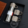 Bình giữ nhiệt có hai cốc đi kèm - Gift set in logo sang trọng 18 set binh giu nhiet kem 2 coc 8