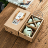 Gift set Bộ ấm chén sứ xách tay | Quà Tết doanh nghiệp sang trọng 9 bo am tra xach tay 1