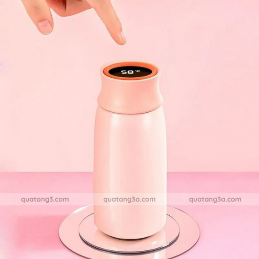 Bình giữ nhiệt hiển thị nhiệt độ 360ml | Bình giữ nhiệt in logo thương hiệu - Hình ảnh 2