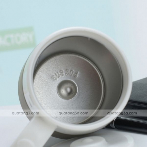 Cốc giữ nhiệt hiển thị nhiệt độ inox 304 kèm nắp và tay cầm | Cốc quà tặng in logo - Hình ảnh 5