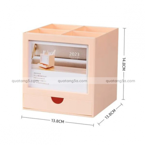 Lịch để bàn dạng hộp xoay 360 độ | Quà Tết doanh nghiệp in logo - Hình ảnh 6