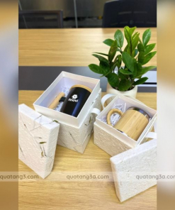Hộp túi đựng quà thủ công ép hoa cỏ khô | Bao bì quà tặng cao cấp