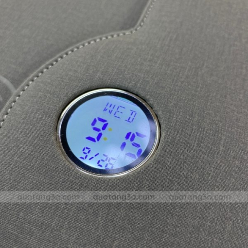 Sổ sạc đa năng khóa đèn LED đồng hồ | Quà tặng công nghệ 4.0 - Hình ảnh 3