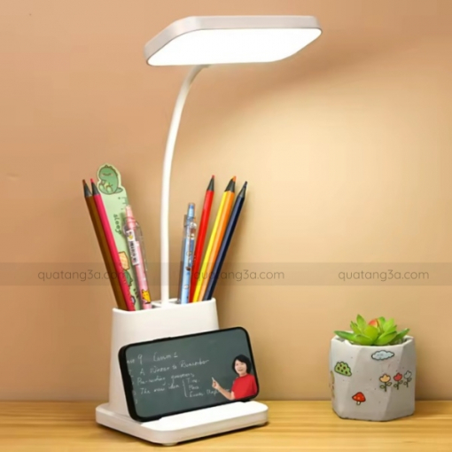 Đèn bàn học chống cận cảm ứng điều chỉnh ánh sáng - Quà tặng học sinh - Hình ảnh 2