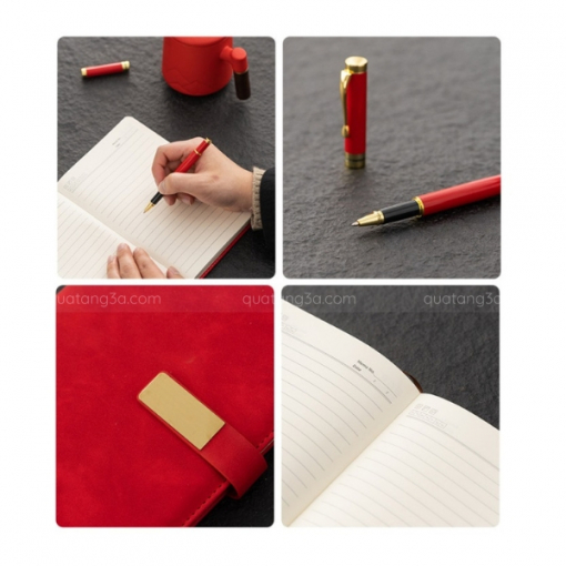 Gift set Sổ da - Bút ký – cốc sứ | Quà tặng event - hội nghị - Hình ảnh 5
