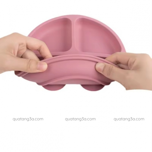 Set dụng cụ ăn silicon 5 món cho bé - Quà tặng ngàng hàng gia dụng - Hình ảnh 7